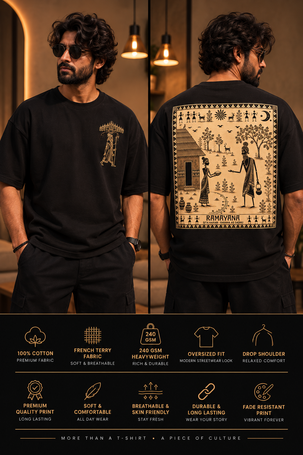 Color: Black — hero front and back